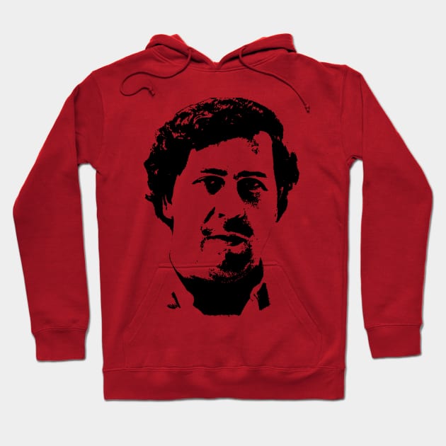 Pablo Escobar Portrait Hoodie by phatvo